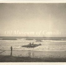 Page_17_3 Putting rig ashore, Ecuador 1920